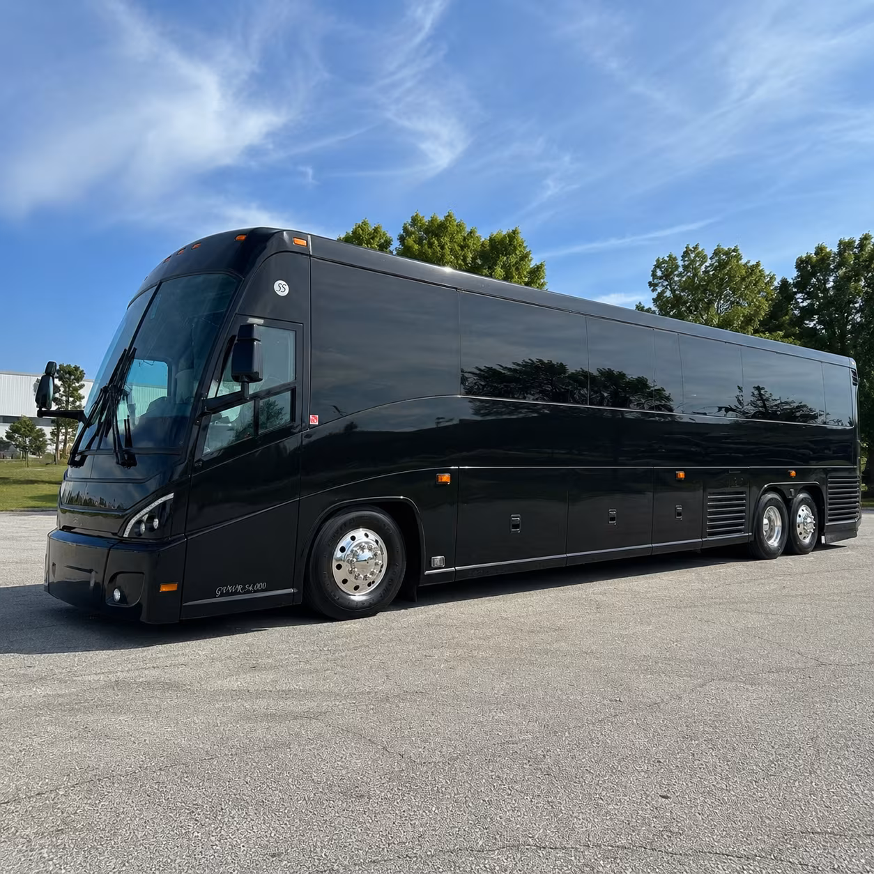 castle rock 47 passenger charter bus