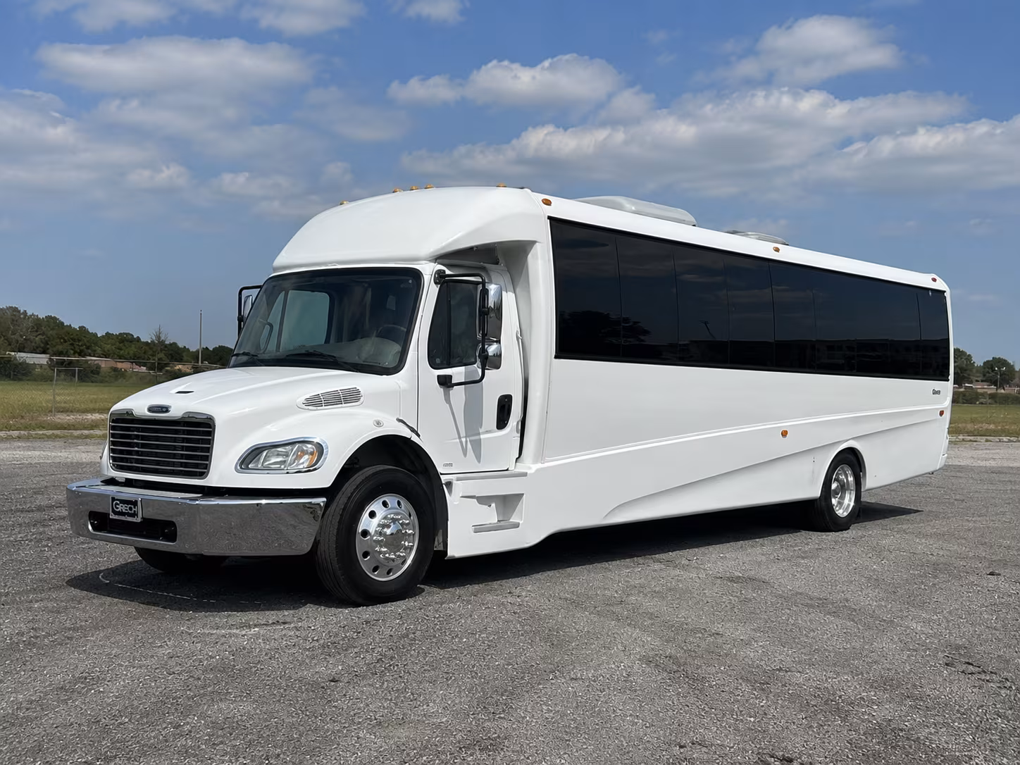 castle rock 50 passenger party bus