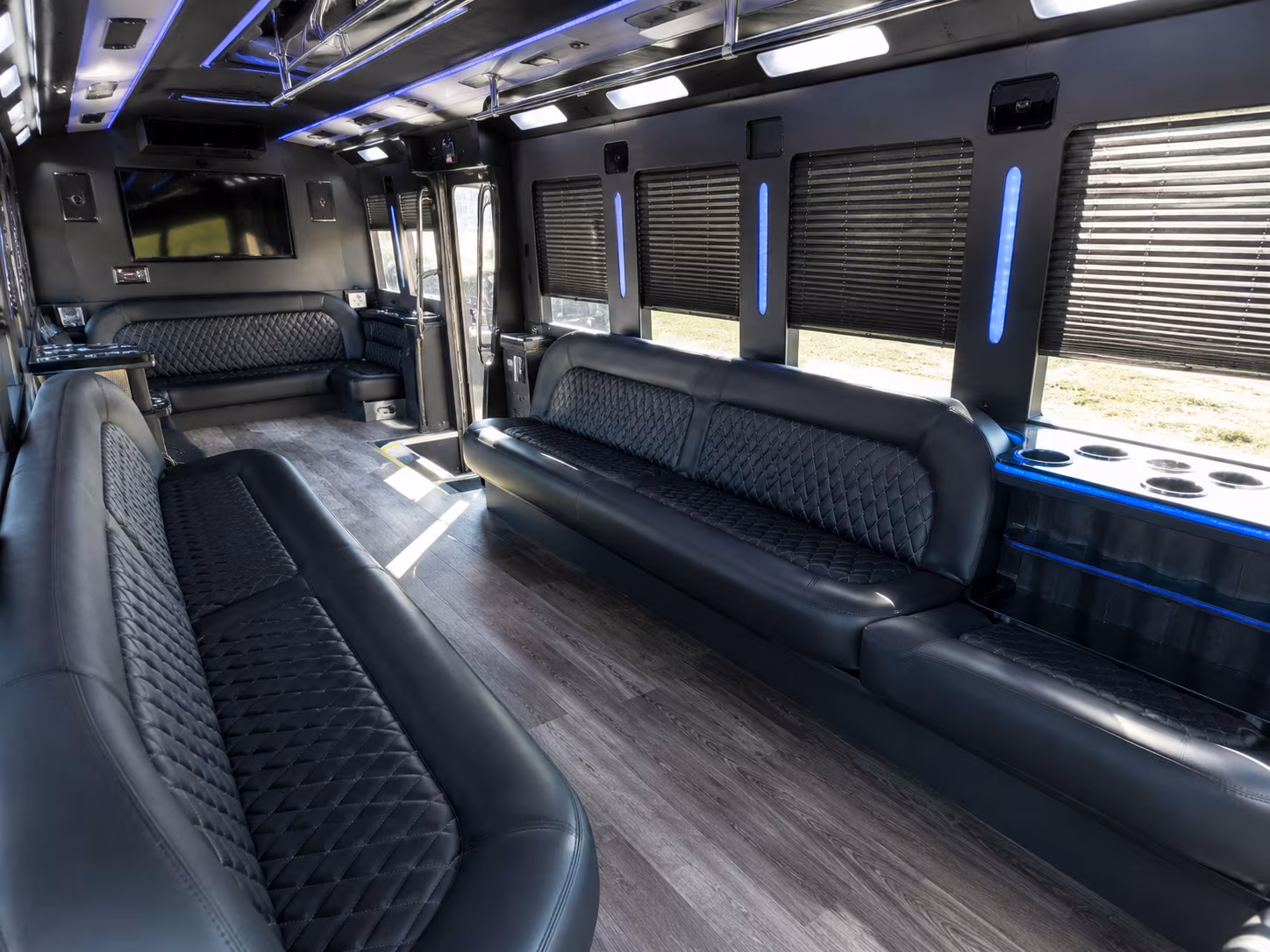 castle rock concert party bus rental