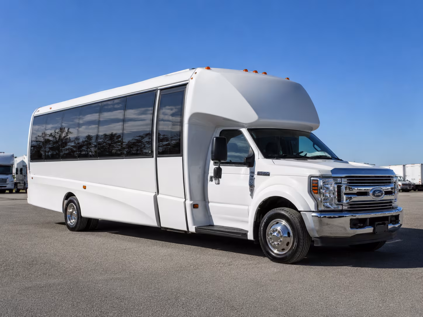 castle rock event transportation onboard seating