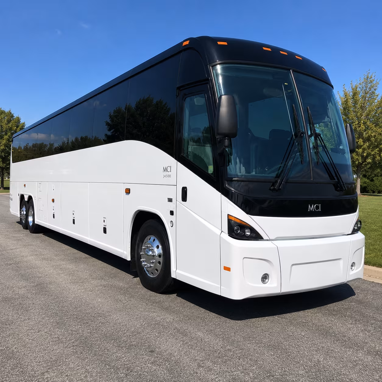 castle rock government military charter bus rental