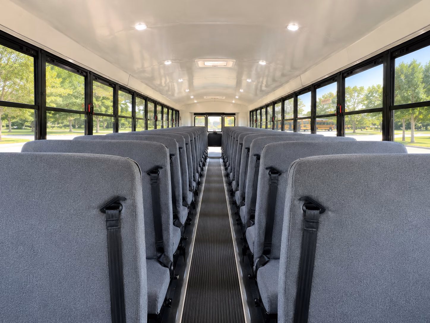 castle rock school bus inside