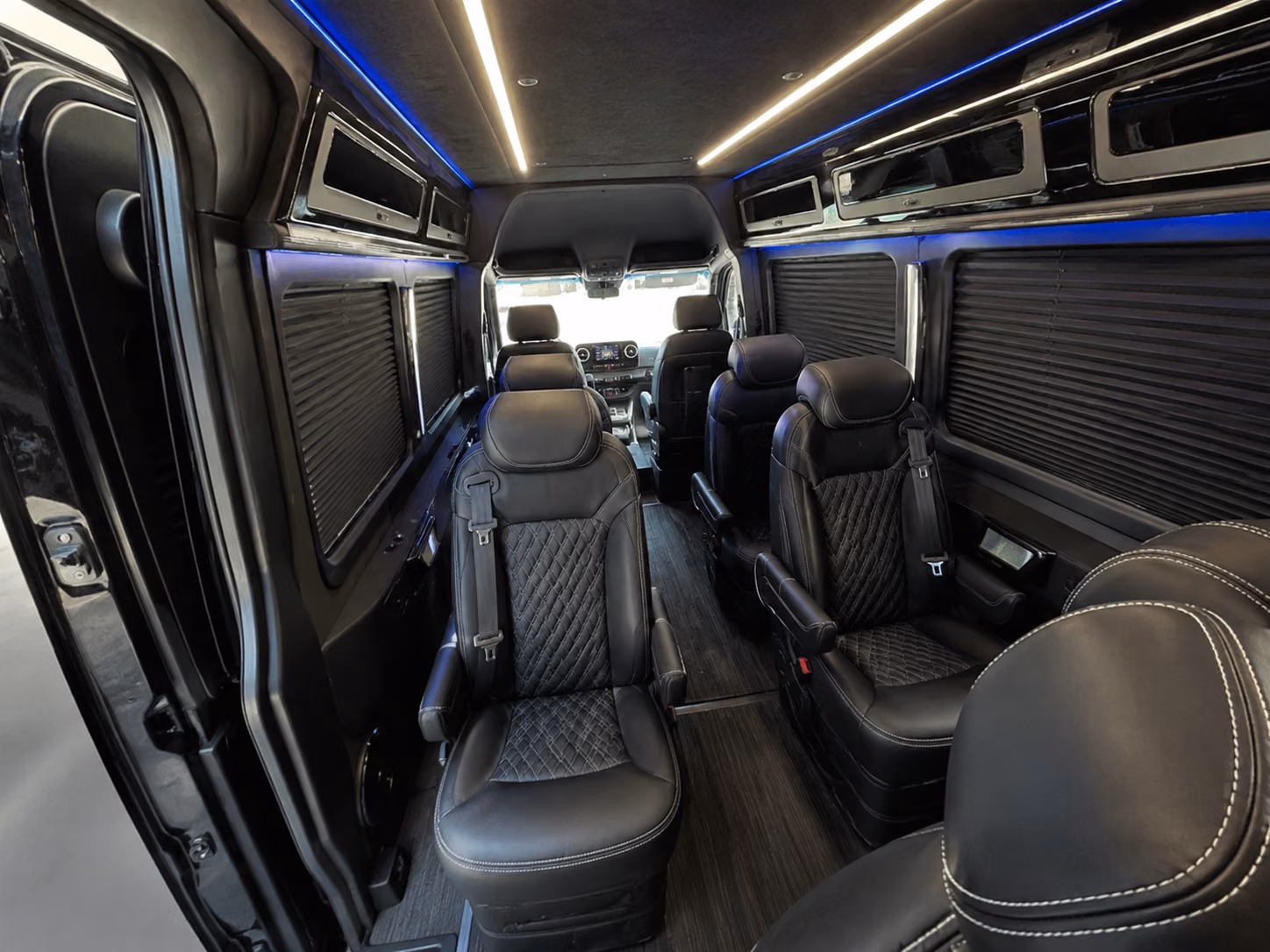 castle rock sprinter van with driver inside