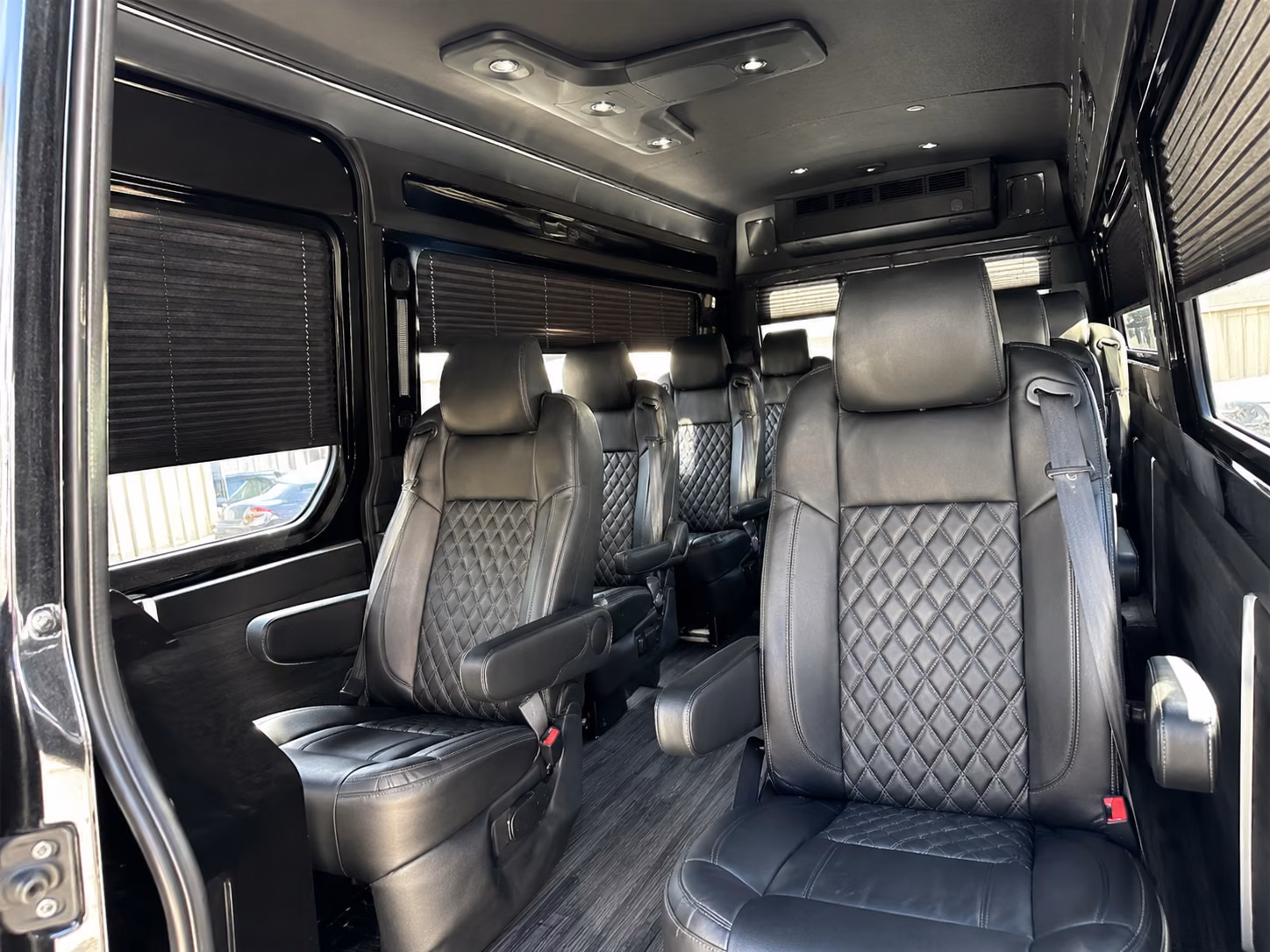 castle rock sprinter van with driver interior
