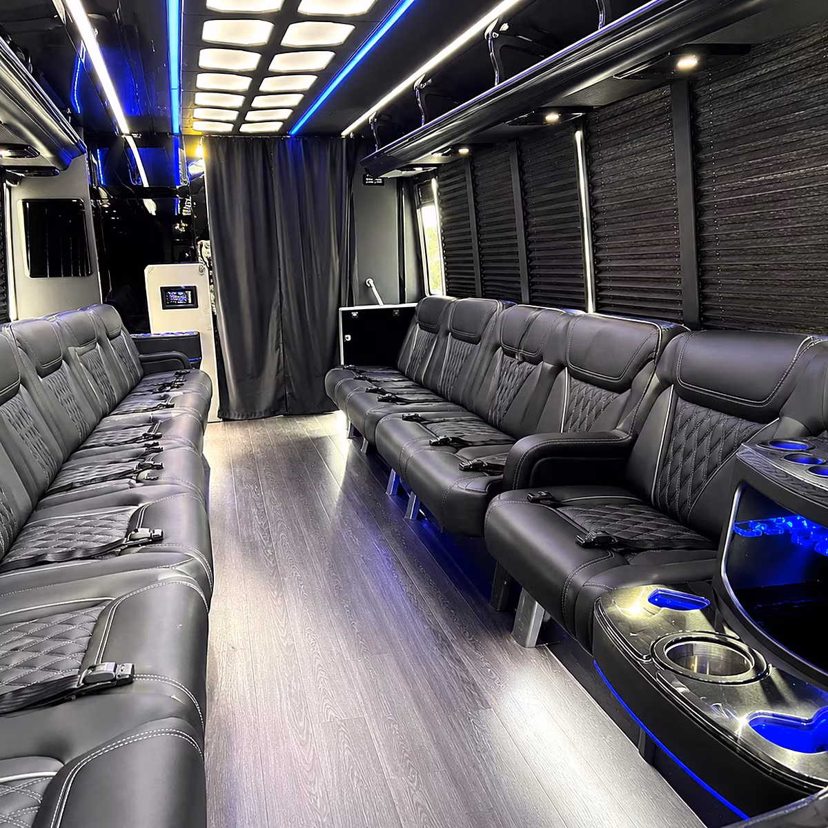 castle rock wedding party bus rental