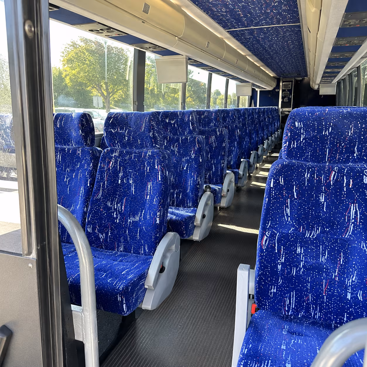 charter buses for large castle rock wedding parties and multi stop days