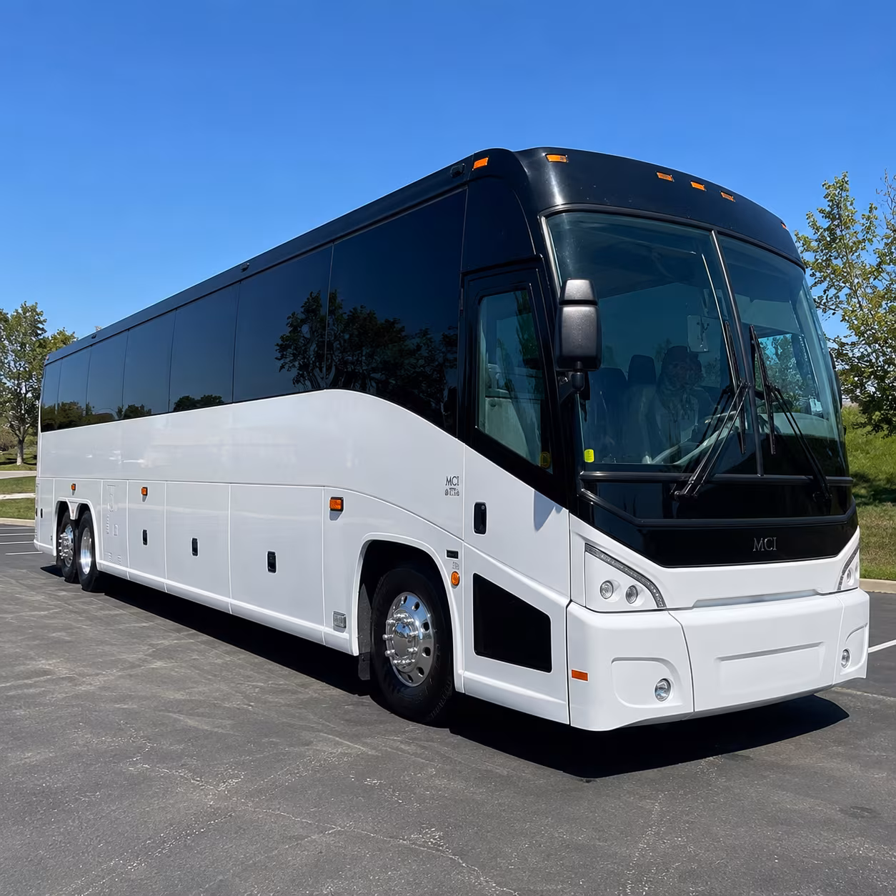 denver international airport charter bus rentals from castle rock